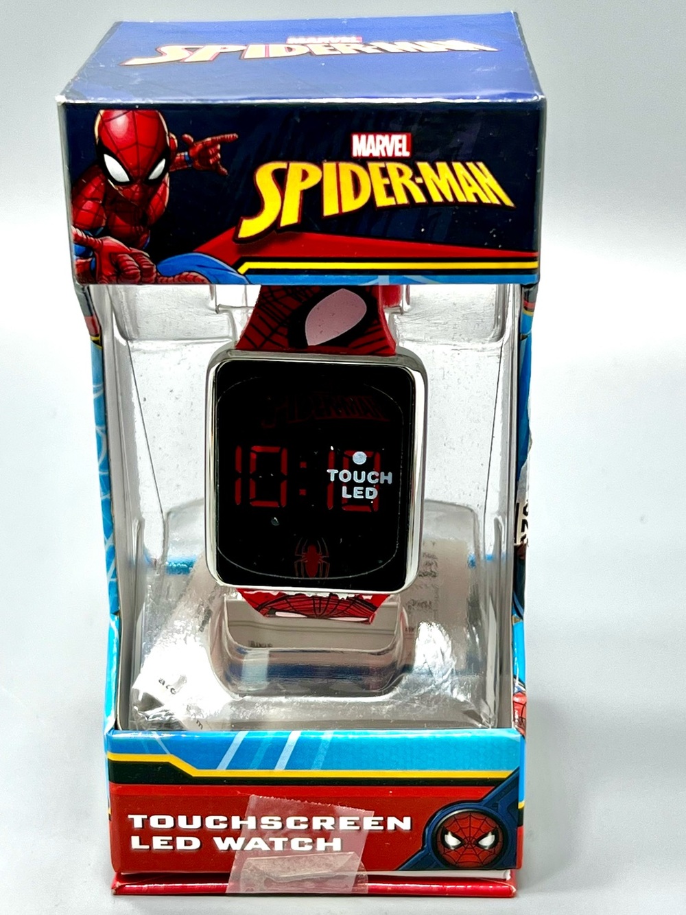 Kids Spider-Man Touchscreen LED Watch